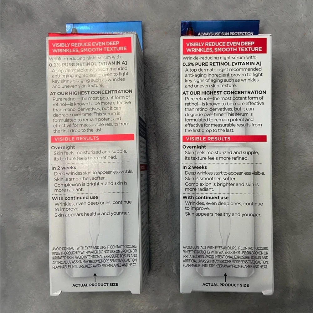 New! L’Oréal Revitalift Derm Intensives Night Serum 0.3% Retinol 27602
